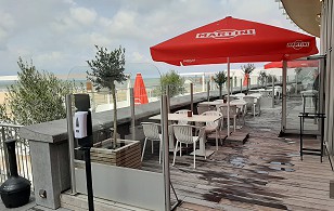 Casino Ostend outdoor furniture