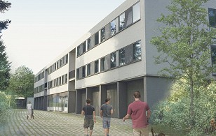b2b project student housing Mol 48 chambres